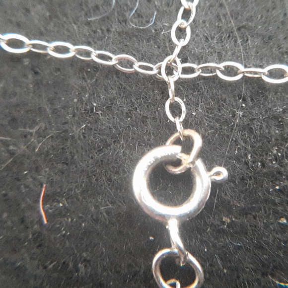 Miniature signed Acoma Pueblo wedding vase pendant - Picture 4 of 4